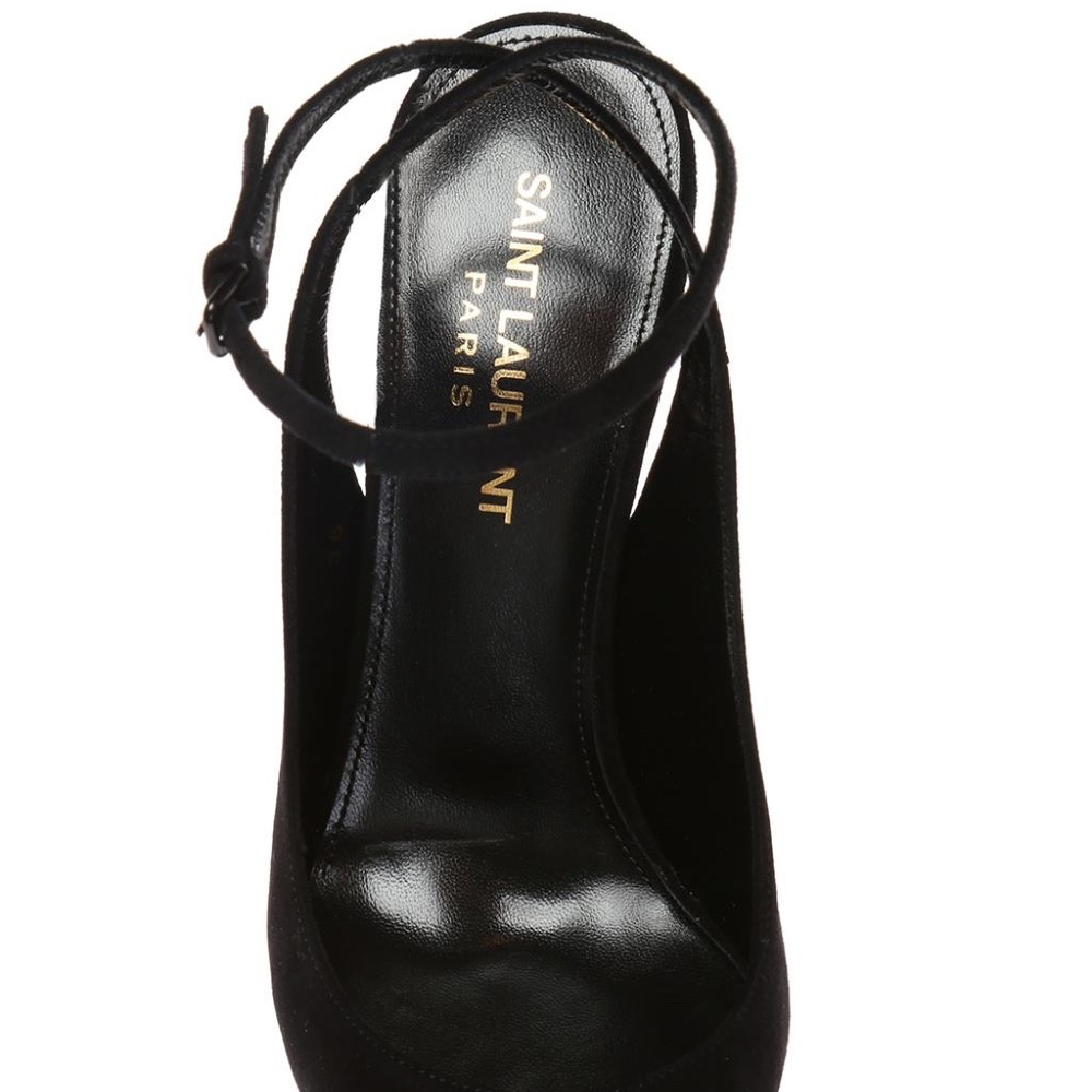 SAINT LAURENT 'OPYUM' PUMPS US 6 Black - Picture 6 of 12
